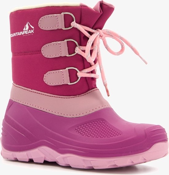 Mountain Peak meisjes snowboots roze Maat 30 31 Moonboots bol