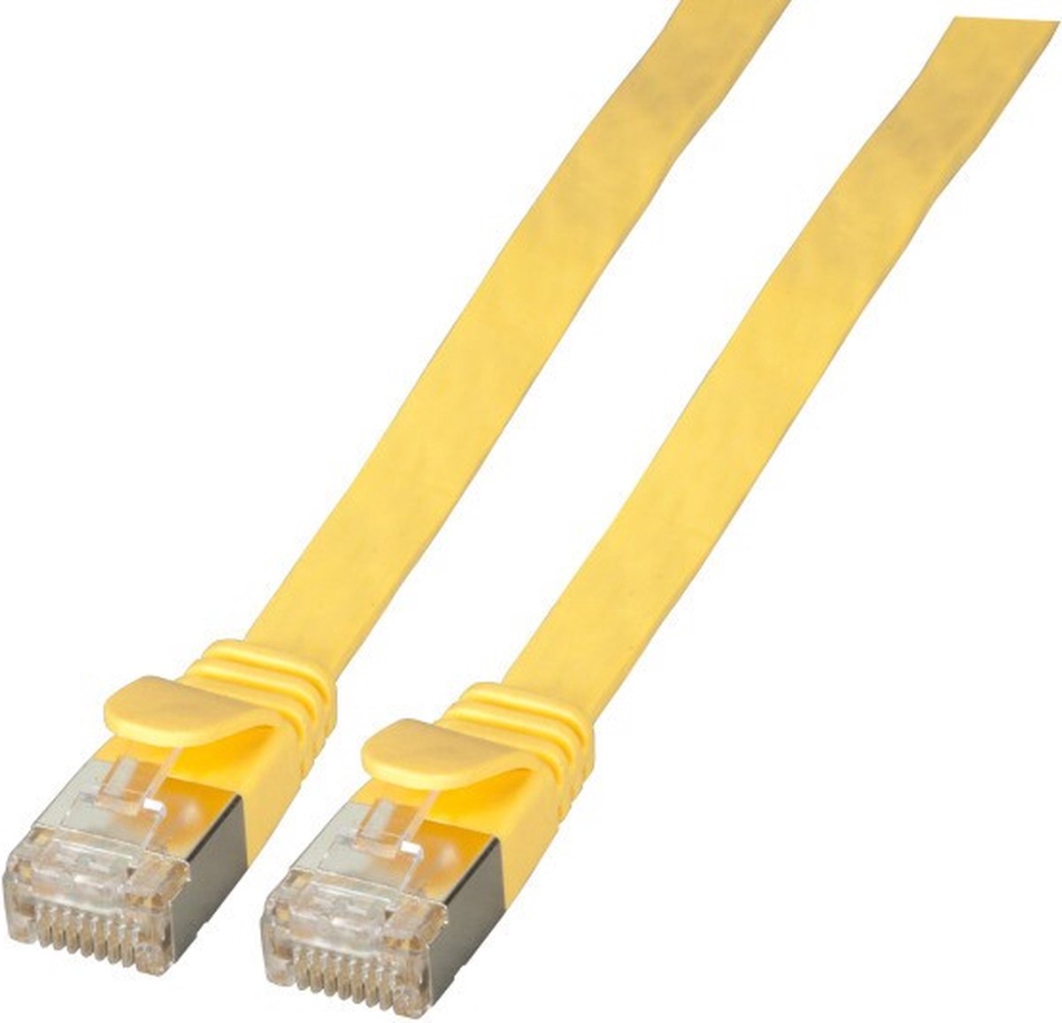 CAT6a U/FTP (STP) kabel 5 meter Geel