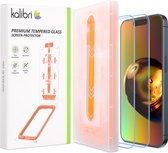 kalibri screenprotector van getemperd glas - geschikt voor iPhone 15 Pro Max - Beschermt tegen krassen en breken - Beschermglas