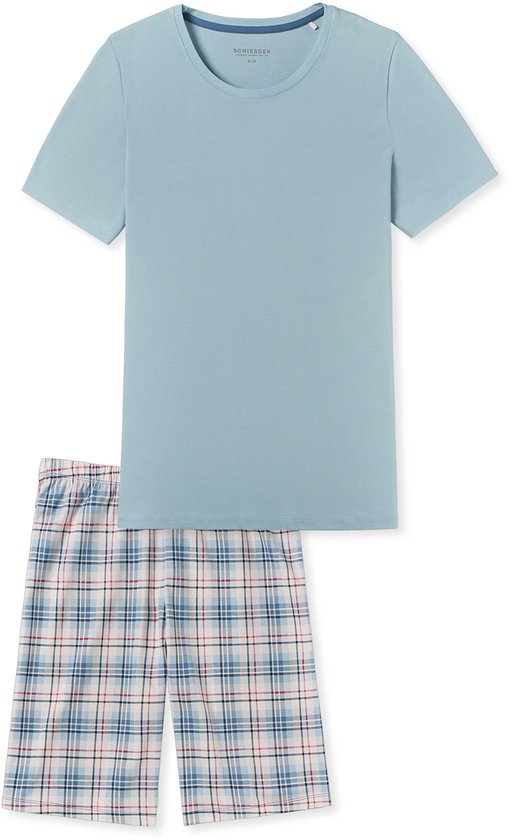 Schiesser Schlafanzug kurz Dames Pyjamaset - Maat XL