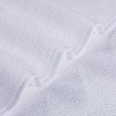 Premium microvezel washanddoek - niet-pluizend - 6 stuks - wit - 33 x 33 cm