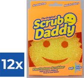 Scrub Daddy Original - Éponge Jaune - Anti Scratch - Pack économique 12 pièces