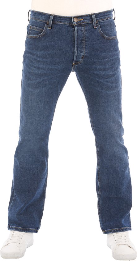 Lee Heren Jeans Denver bootcut Fit Blauw 44W / 32L Volwassenen