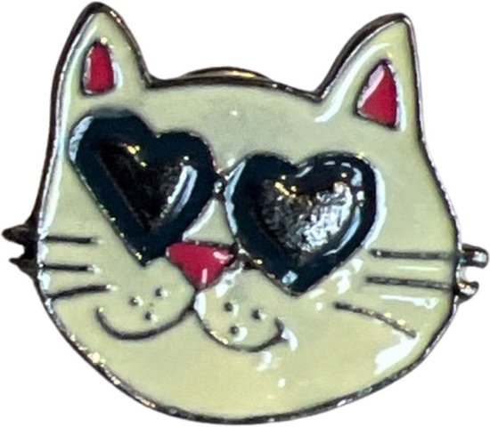 Vanlife emaille pin-badge, het is een illustratie van campervan