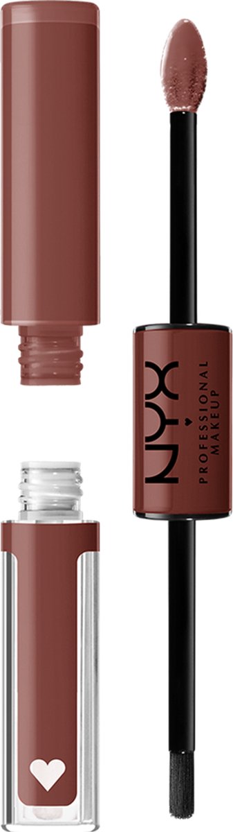Goedkoopste Nyx Professional Makeup Shine Loud High Shine Lip Color - Boundary Pusher - Glanzende Vloeibare Lippenstift - Bruin