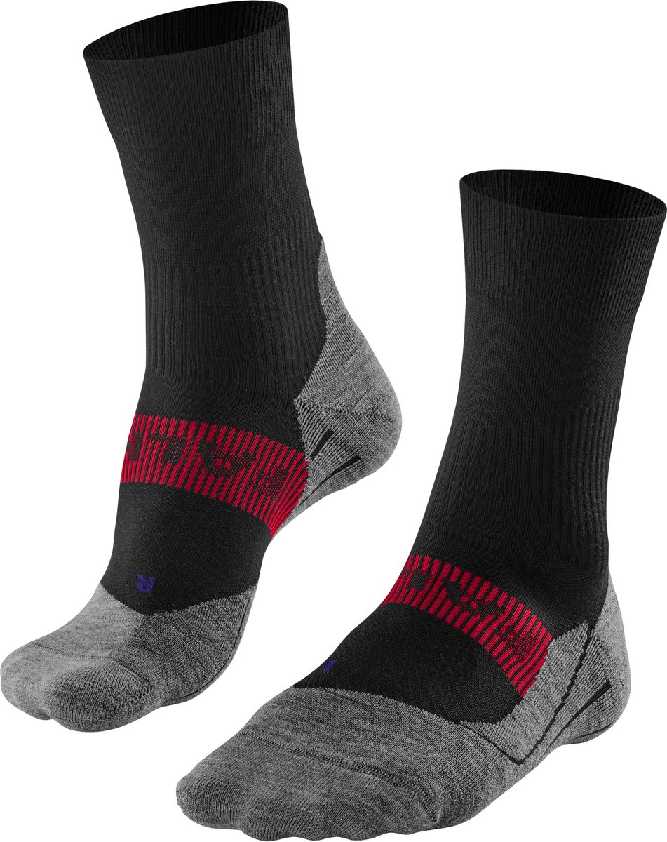 FALKE RU4 Cool anti-blaar functioneel materiaal hardloopsokken heren zwart - maat 42-43