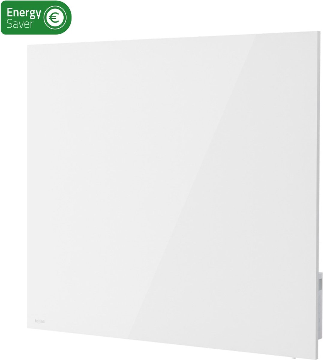 Hombli Smart Infrared Heat Panel Glass 400W - wit