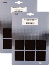 Qlinq Feutre anti-rayures - 2x feuille découpée - marron - 150 x 200 mm - rectangle - autocollant - feutre de protection