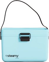 Bol.com Steamy Classy 12 - Kleine Koelbox met Schouderband - 12 Liter - Sky Blue aanbieding