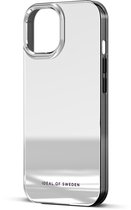 iDeal of Sweden Hoesje Geschikt voor iPhone 15 - iDeal of Sweden Mirror Case - zilver