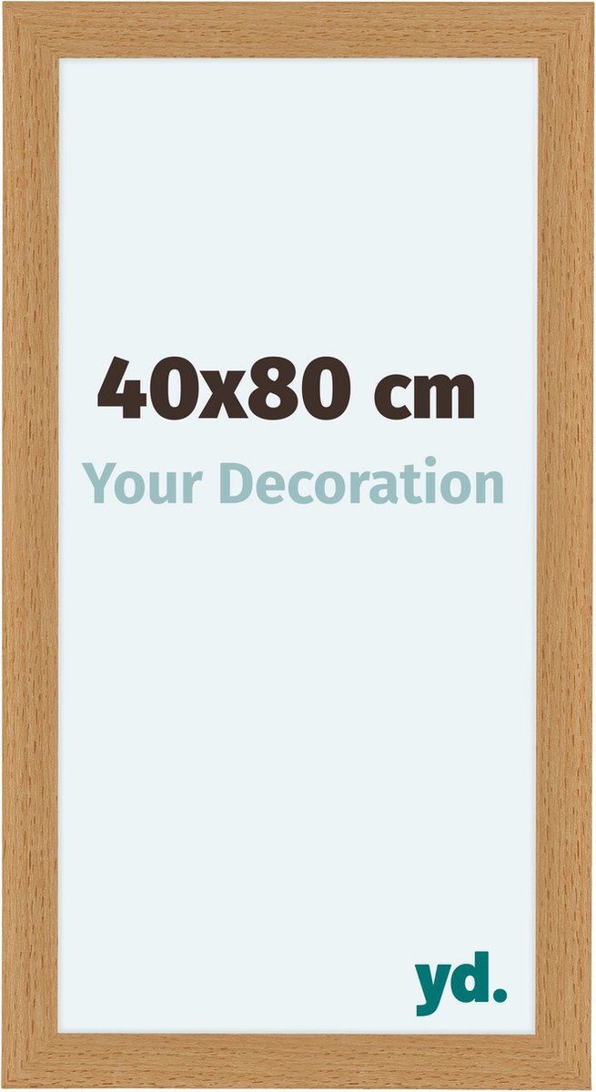 yd. Your Decoration - Fotolijst 40x80 cm - MDF - Beuken - Como