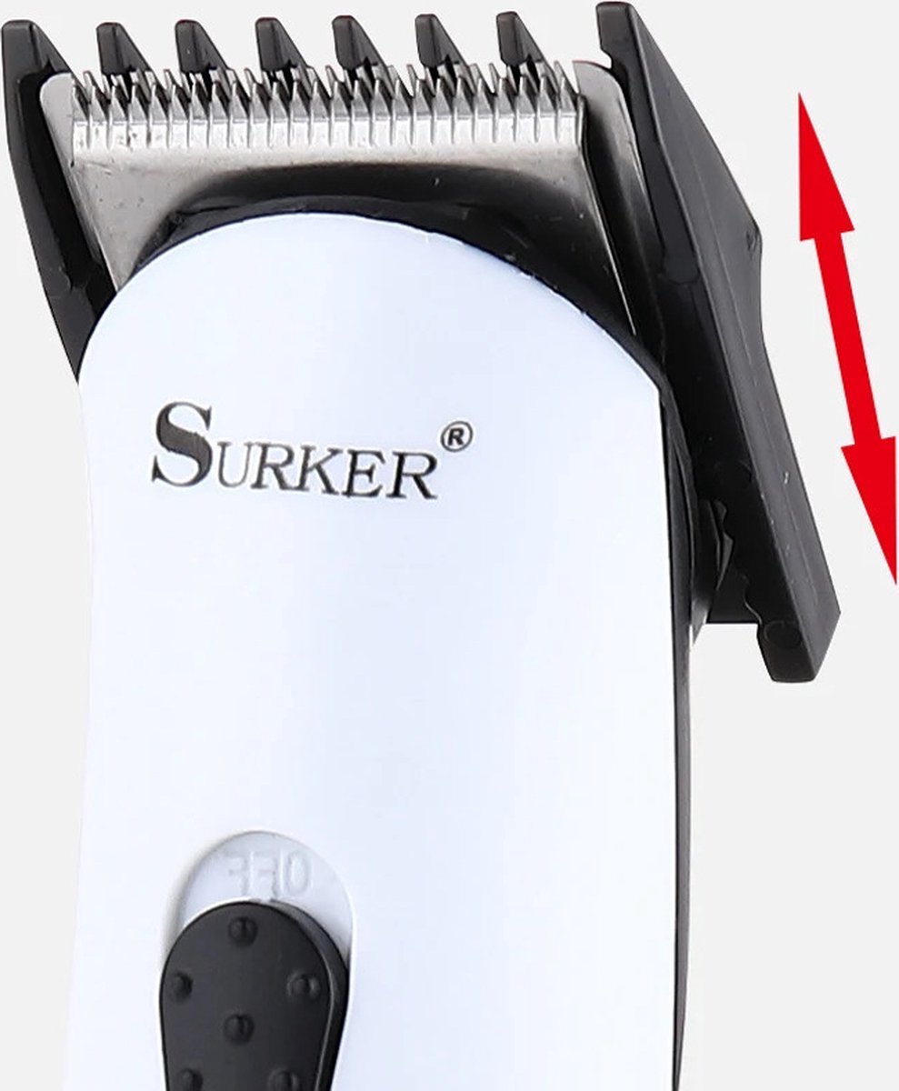 Tondeuse à Cheveux Et Barbe SURKER - Lame En T, Rechargeable Par USB - Neuf