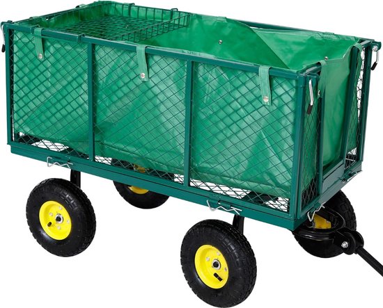 PawHut hondenbuggy, hondenwagen met kussen, opvouwbare hondenbuggy, kattenbuggy