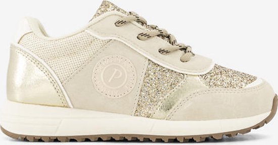 Graceland Beige chunky sneaker glitters