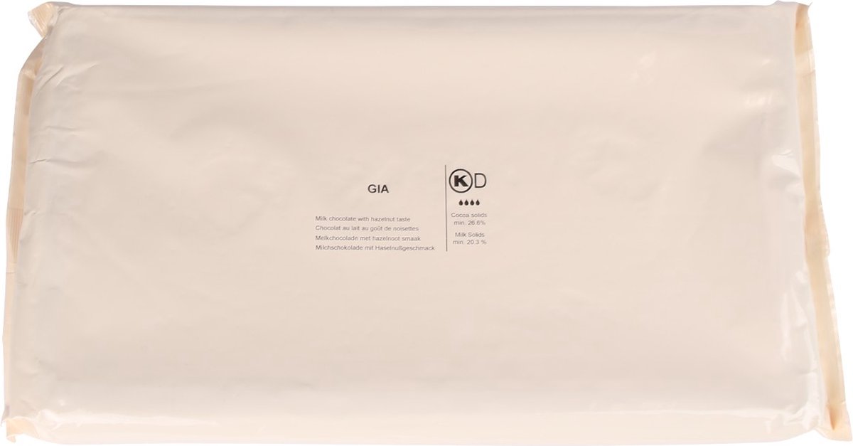 Callebaut Chocolade gianduja melk-hazelnoot 5 kilo