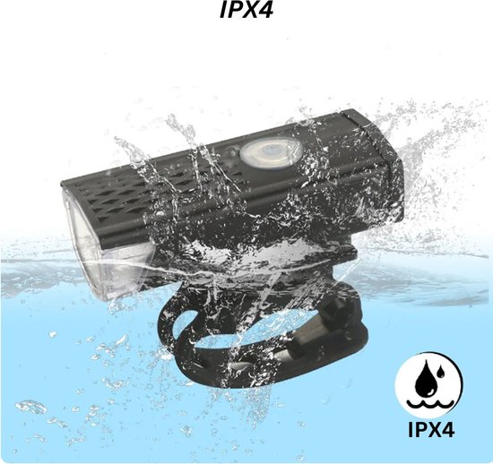 Fietslamp - Koplamp - Achterlamp - Verlichtingset - 1000lumen - Oplaadbaar - Racefiets - Stadsfiets - MTB - 800mAh - Lange accuduur — afbeelding 2