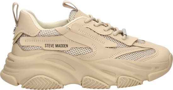 Steve Madden Possession-E dames sneaker - Beige - Maat 38