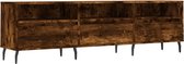 vidaXL-Tv-meubel-150x30x44,5-cm-bewerkt-hout-gerookt-eikenkleurig