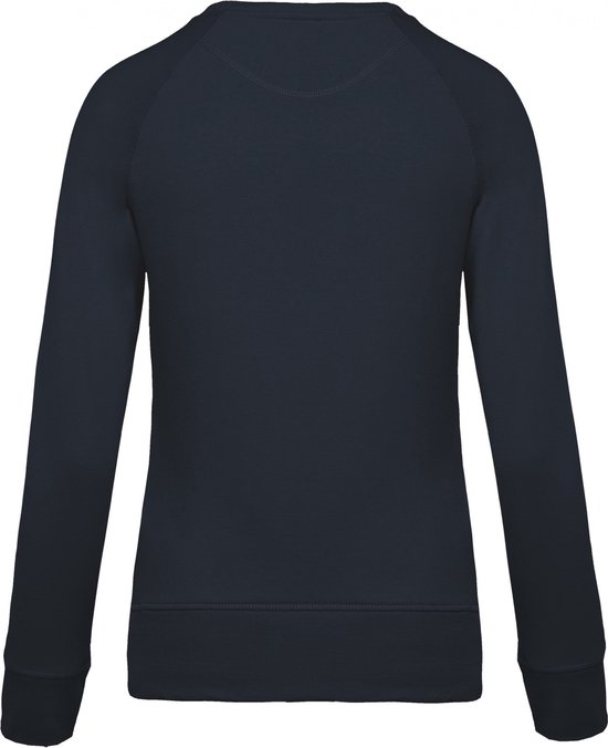 Sweatshirt met korte mouw en ronde hals Melle zwart