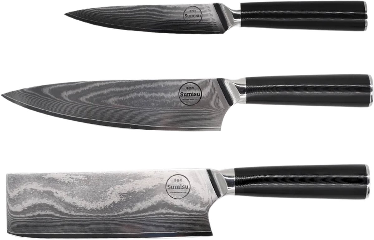 Acheter Ensemble de couteaux de cuisine japonais, filet de poisson,  couperet à viande en acier inoxydable, couteau de Chef, couteau à Sushi,  couteau Santoku, outils de cuisine