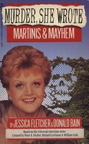 Boekomslag van 'Murder, She Wrote: Martinis & Mayhem' met een portret van Jessica Fletcher.