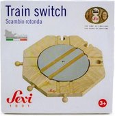 houten treinbaan train switch