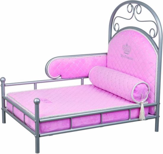 Pessimist zonnebloem textuur Trixie My princess bed - Roze 57 x 55 x 42 cm | bol.com