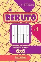 Sudoku Rekuto - 200 Logic Puzzles 6x6 (Volume 1)