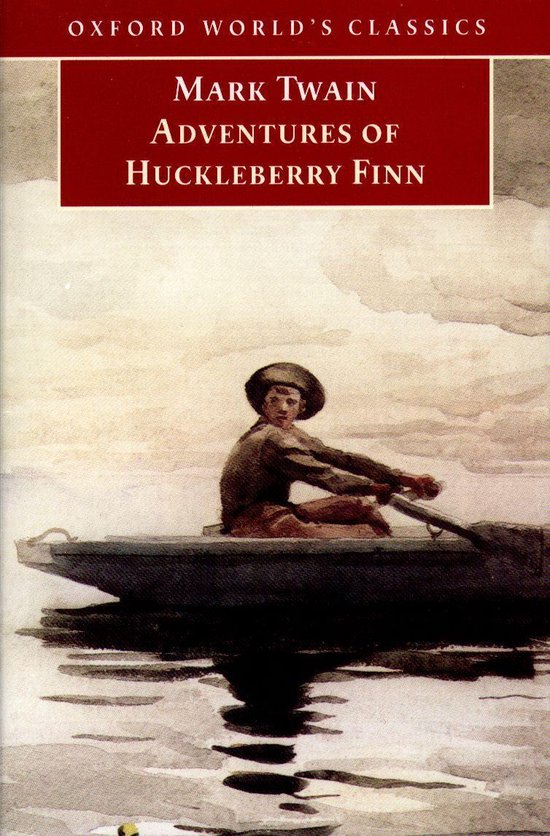 Boek cover Adventures of Huckleberry Finn van Mark Twain (Onbekend)