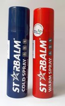 Starbalm Koelspray en Warmte Spray 150ml