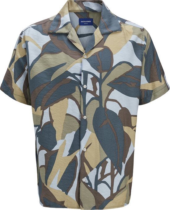 JACK&JONES - JORTAVIRA MARSHALL AOP SHIRT SS OC PLS - Chemises 5XL