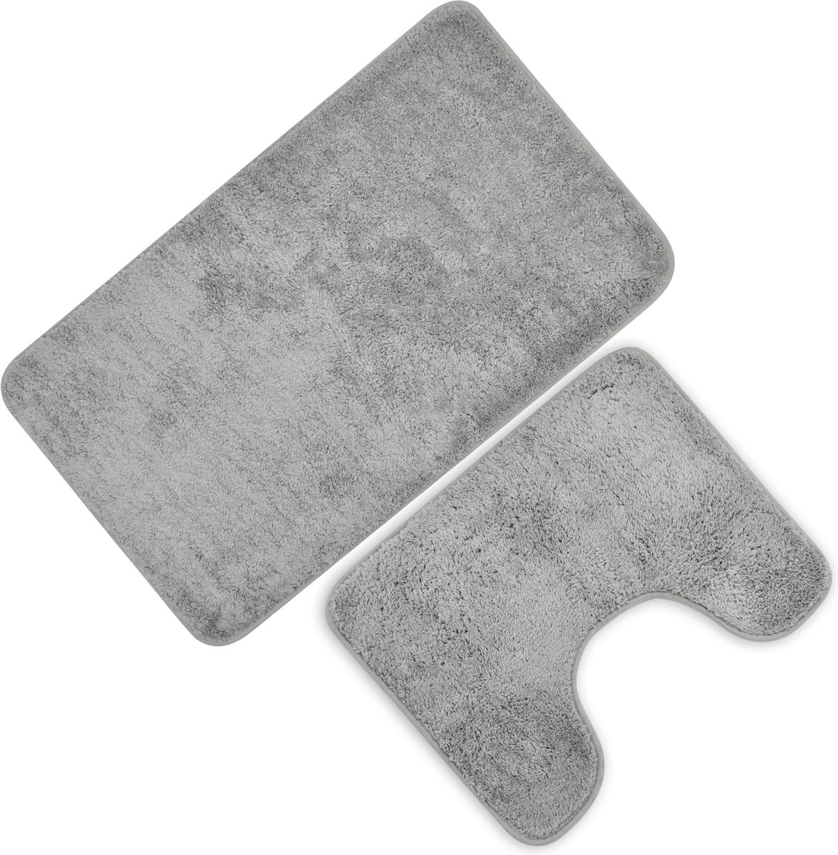 La'Moussawi ® Zachte en Absorberende Badkamermat Set met Antislip Eigenschappen voor Veiligheid en Comfort
