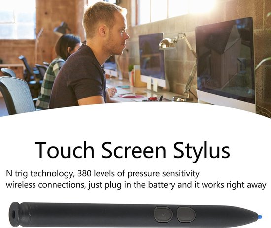 Universele Stylus-pen voor Surface Pro 3/4/5/6/7/8 Book Go - Hoge Gevoeligheid - 380 Niveaudruk . — afbeelding 4