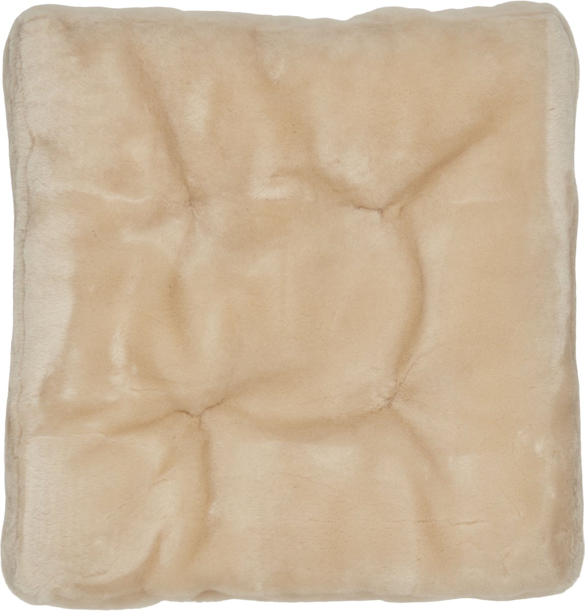 Sheepskin House Mocassin Stoel Kussen - 40x40 cm Natural
