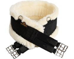 Kentucky Horsewear - Singel - Wol/Bont - Zwart - 120cm - Singels paard
