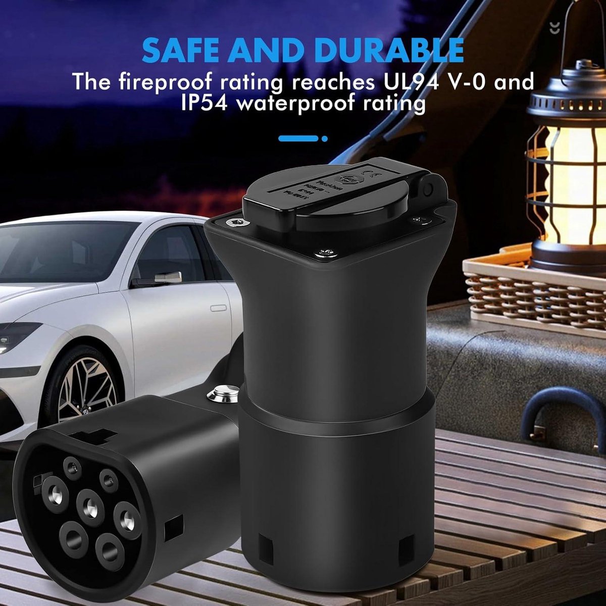 Adapter V2L Smart Auto EV - 16 A 220 V van het voertuig bij