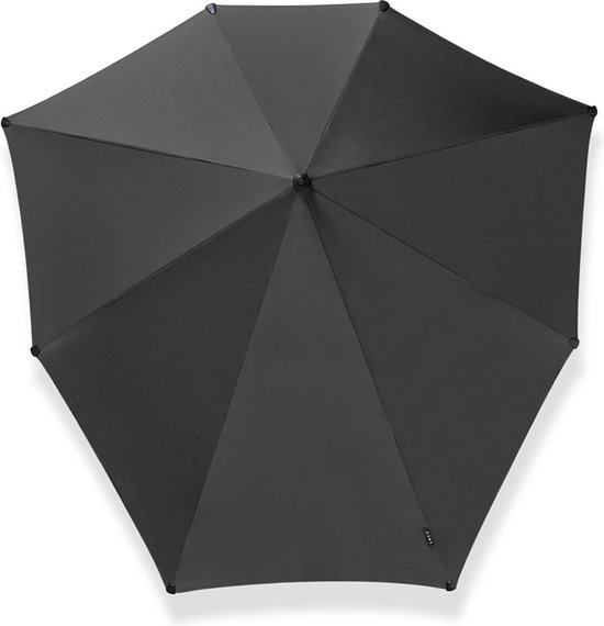Senz Parapluie / Parapluie Tempête Pliable - Parapluie Storm Bâton XXL - Zwart