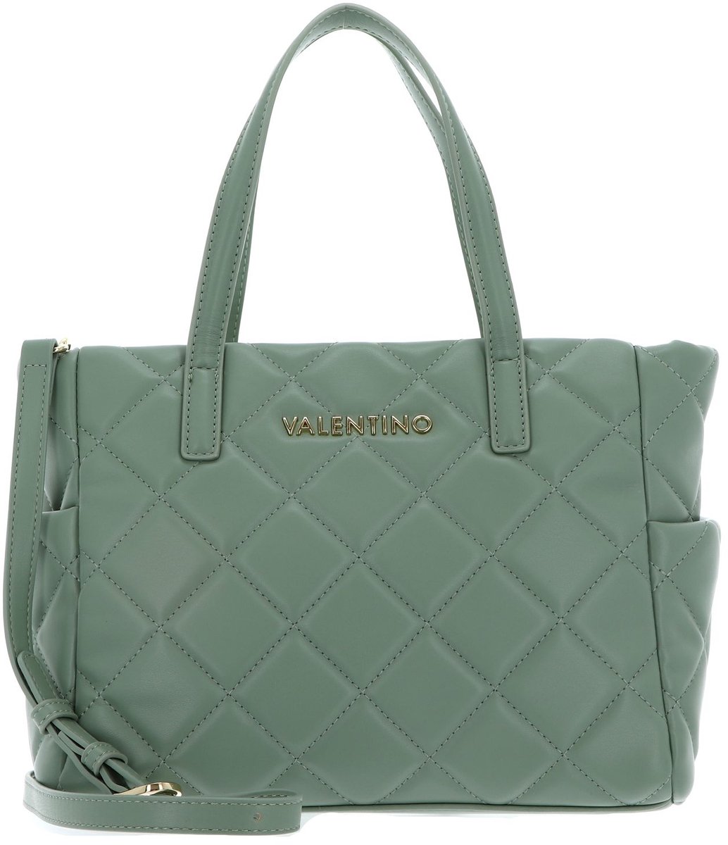VALENTINO Shopper Schoudertas Ocarina Shopping Bag Salvia Mintgroen
