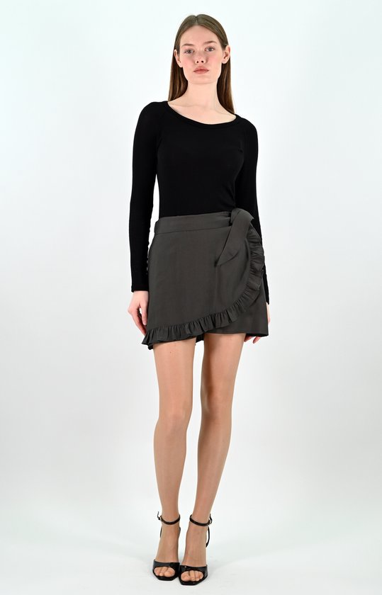 YesMooi - Broekrok - Dames Skort - Antraciet - S (36)