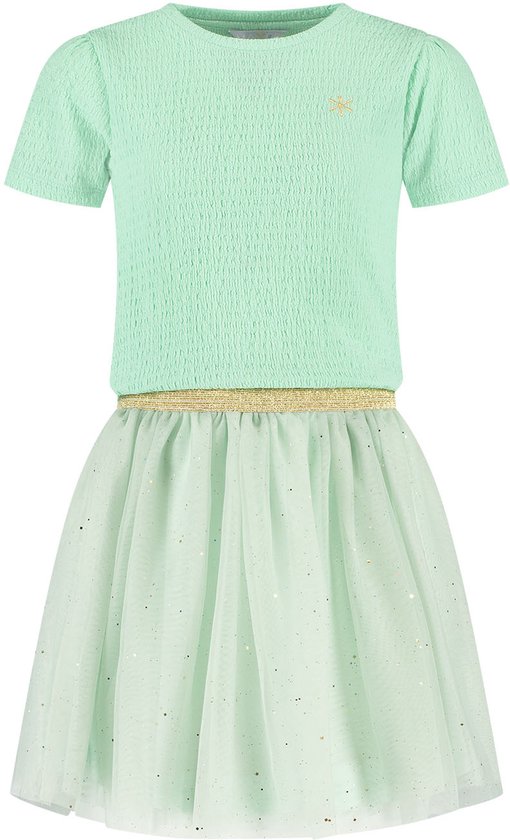 MAYCE Zomerjurk voor Meisjes in Mint Groen
