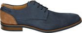Van Lier 2518662 - Baskets homme décontractées, chaussures à lacets homme, chaussures de loisirs - Couleur : Blauw - Pointure : 41