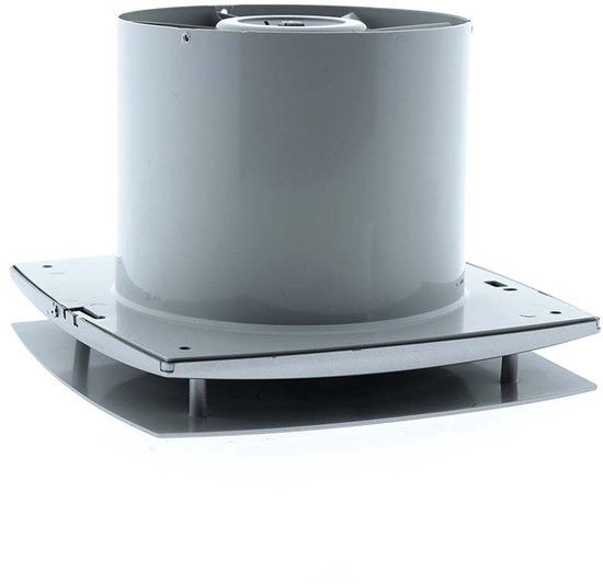 Badkamer Ventilator 100 mm met vochtsensor zwart stille moderne ventilator voor in de... | bol