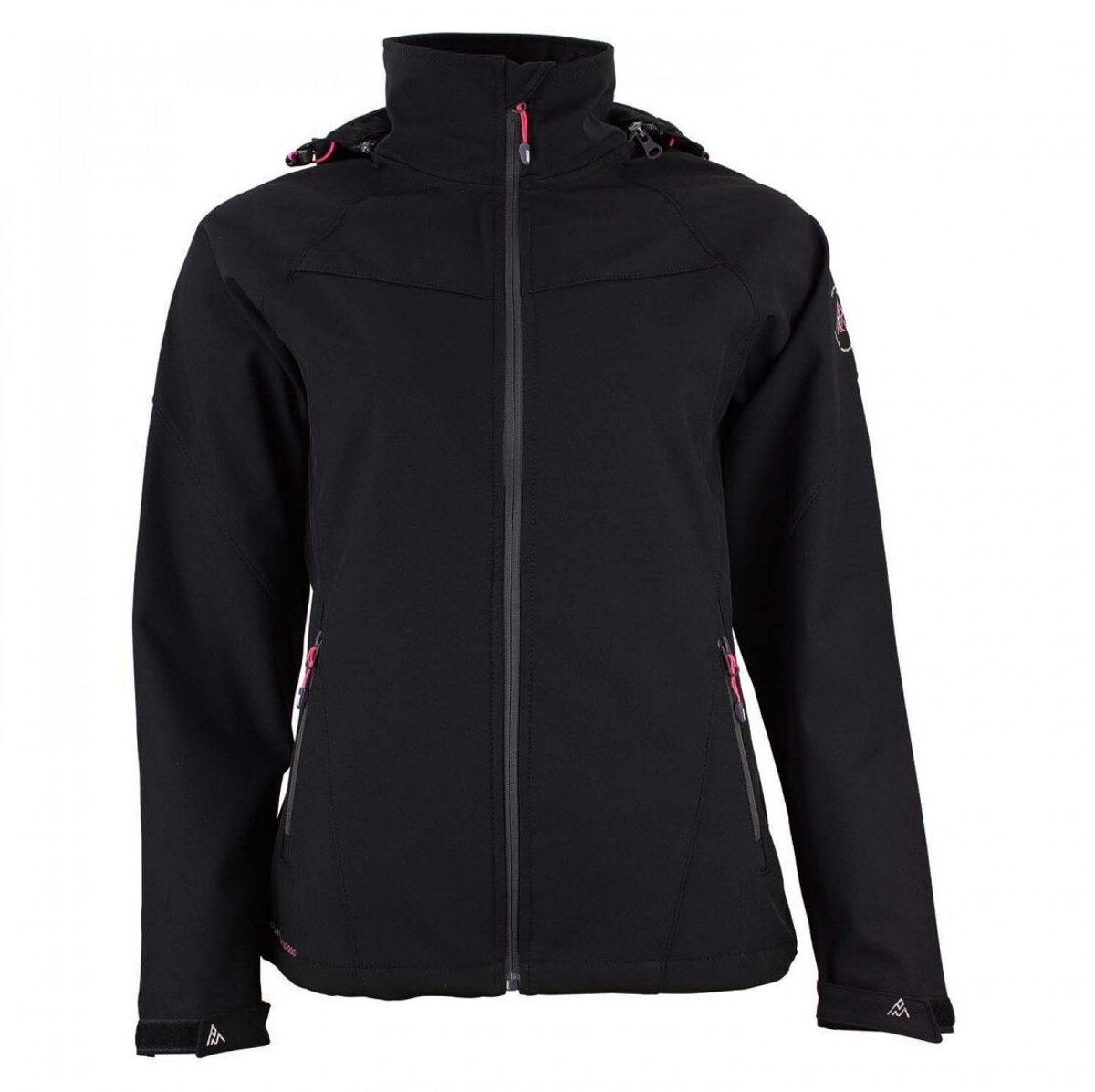 Damesjas Peak Mountain Softshell Acelsiorunn Zwart