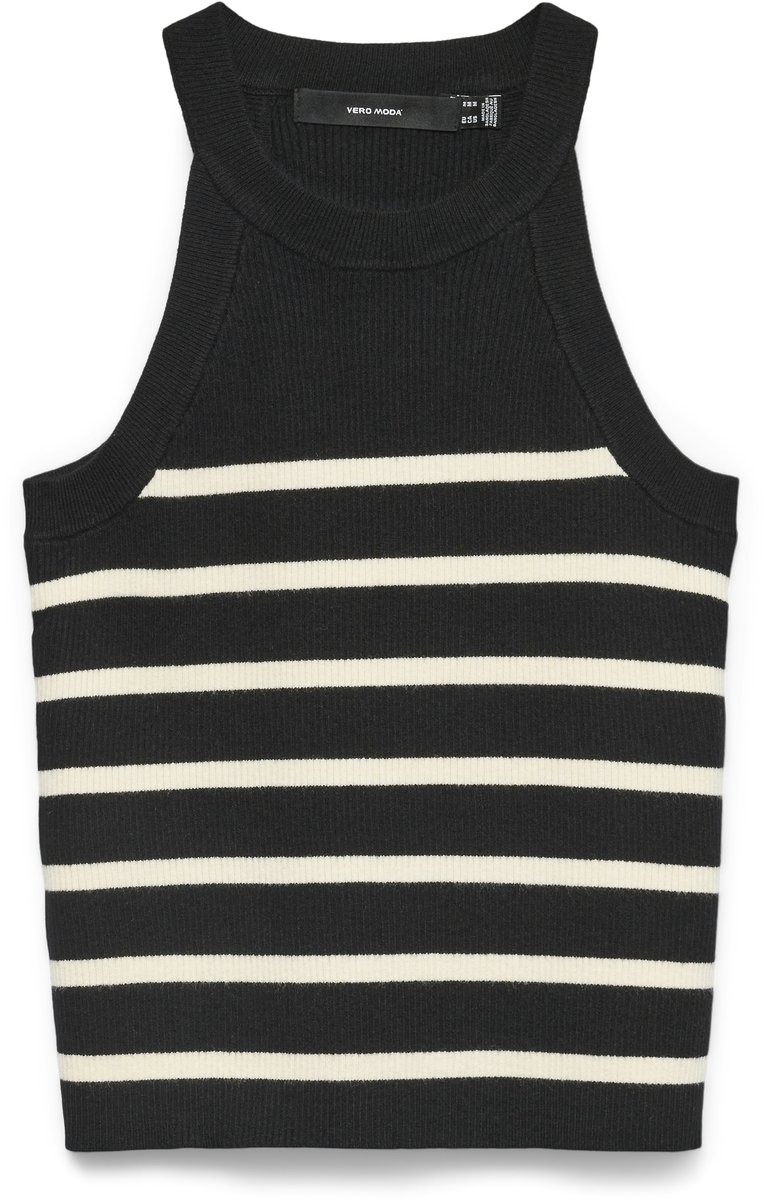 VERO MODA - VMSABA RIB SL O-NECK TOP GA NOOS - Dames - Gebreide truien