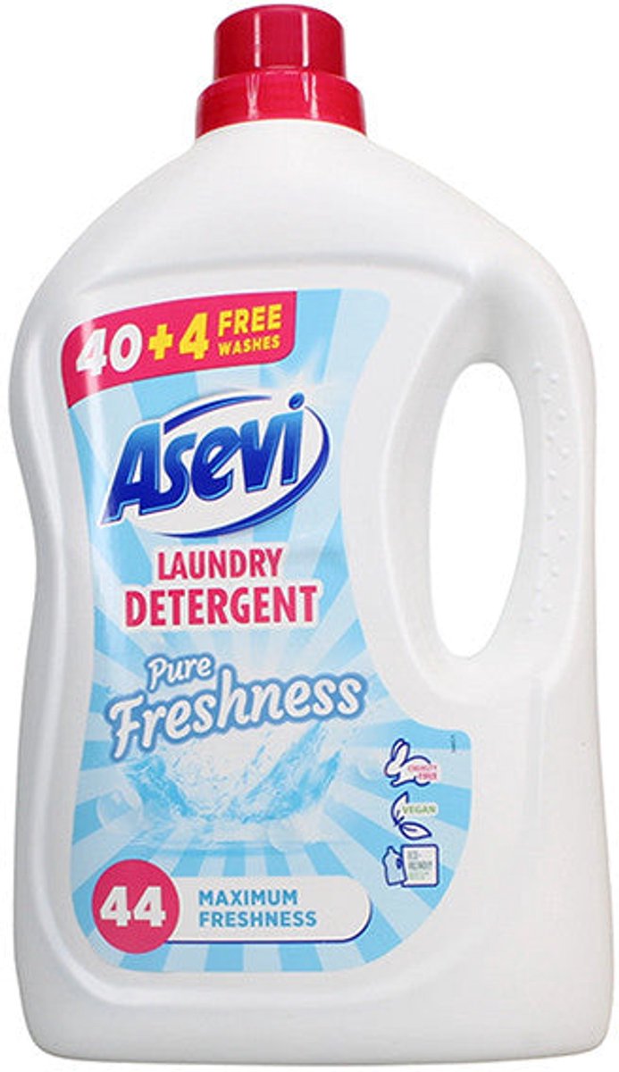 Asevi vloeibaar wasmiddel Pure Freshness 2376 ml 44 wasbeurten