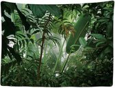 Ulticool Wandkleed 200x150 cm - Planten Jungle Safari Natuur - voor Binnen - Wandtapijt Wanddoek Stof Poster Decoratie Woonkamer Slaapkamer - Aesthetic Room Decor - Vaderdag - Cadeau Idee - Cadeaupakket - Pakket - Top 10 - Kados