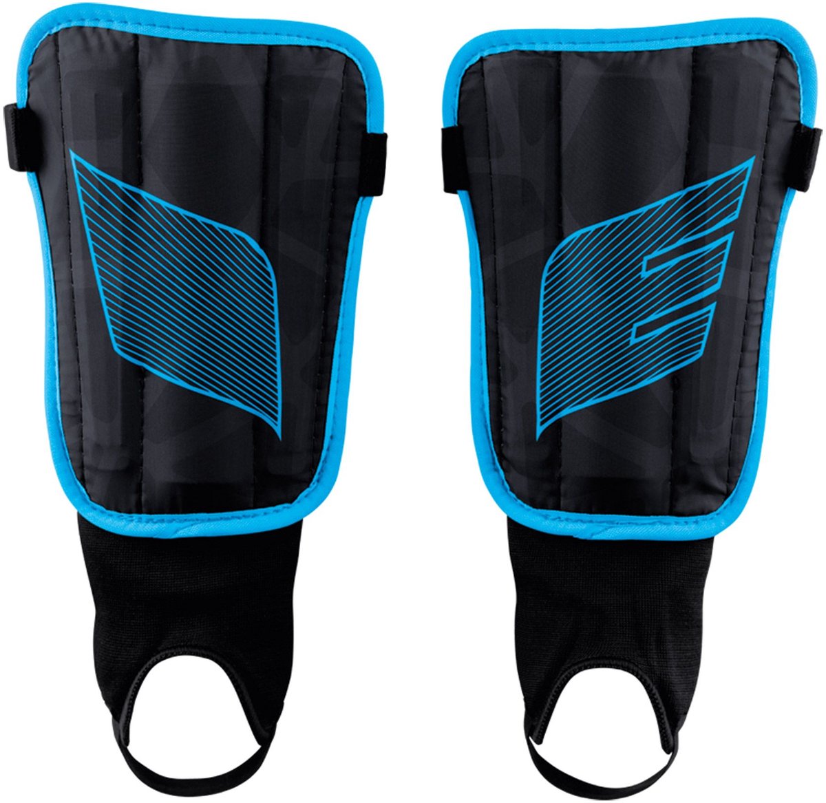 Erima Flex Guard Ergono Scheenbeschermer - Curaçao / Zwart | Maat: XXS