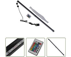 vidaXL Aquarium Verlichting - Led Aquariumlamp - LED-aquariumlamp met bubbels RGB 94 cm - Rgb Led Licht - Aquarium Decoratie - Aquarium Bubbel Functie