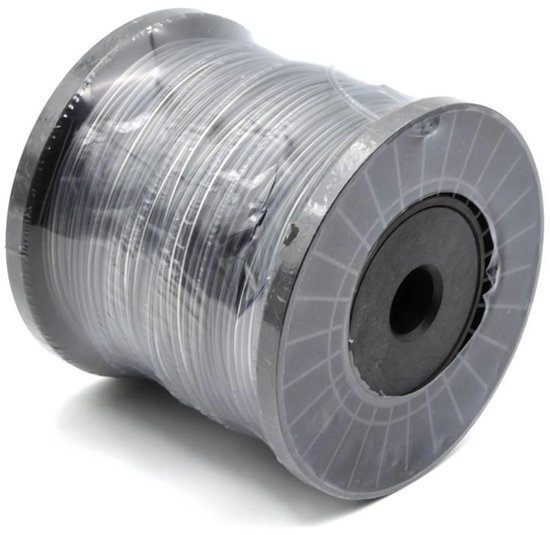 John Gardener Nylon trimmerdraad - stervormig - 2,4 mm - 100 m - versterkt van Merkloos	 — afbeelding 2