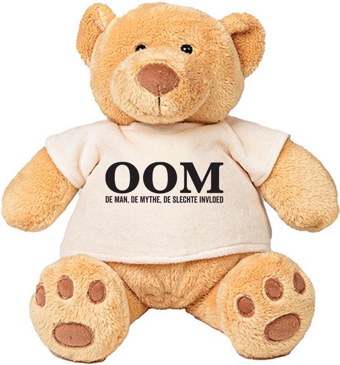 Pluche Beer Oom, De Man, De Mythe, De Slechte Invloed - familie - man - vader - knuffel - cadeau - beertje
